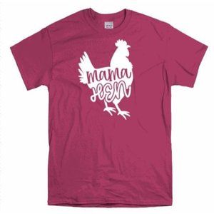 Mama Hen, Chicken, Cute Graphic Women's T-shirt